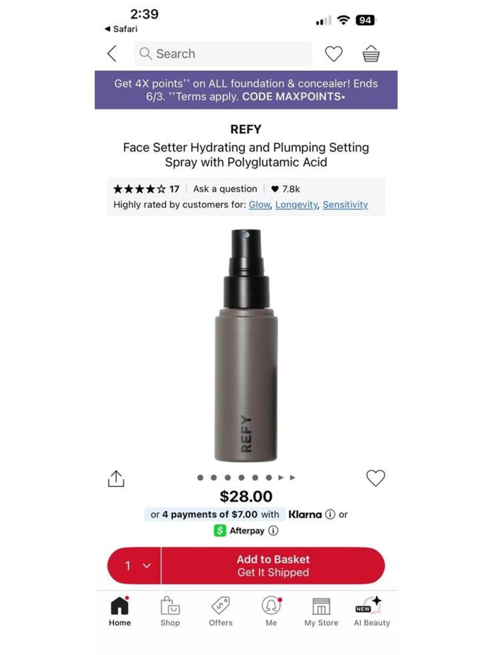 Refy Face Setter